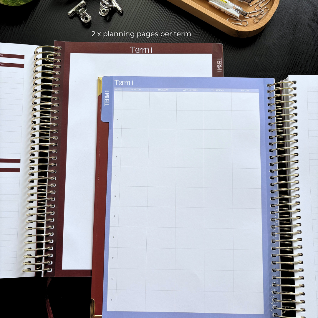 2027 Base Teacher Planner in Analogue