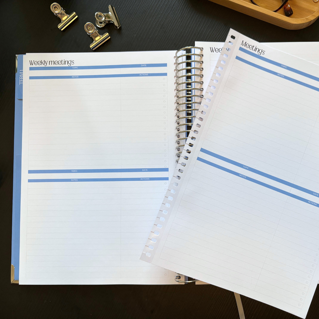 Page Refill Pack - Meeting Minutes