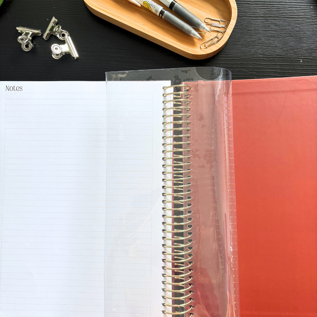 2027 Base Teacher Planner in Terracotta Theory