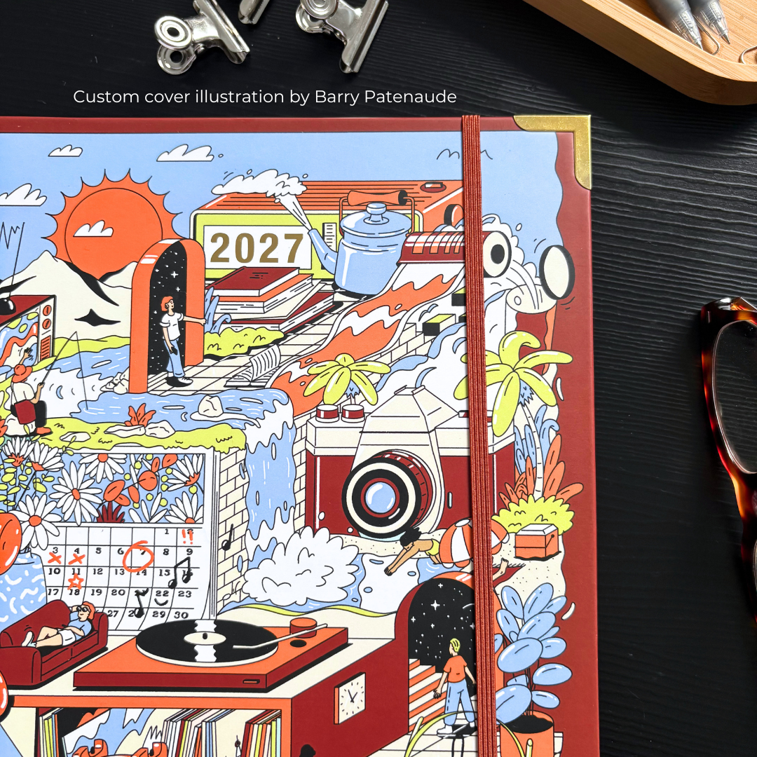 2027 Base Teacher Planner in Analogue