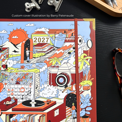 2027 Base Teacher Planner in Analogue
