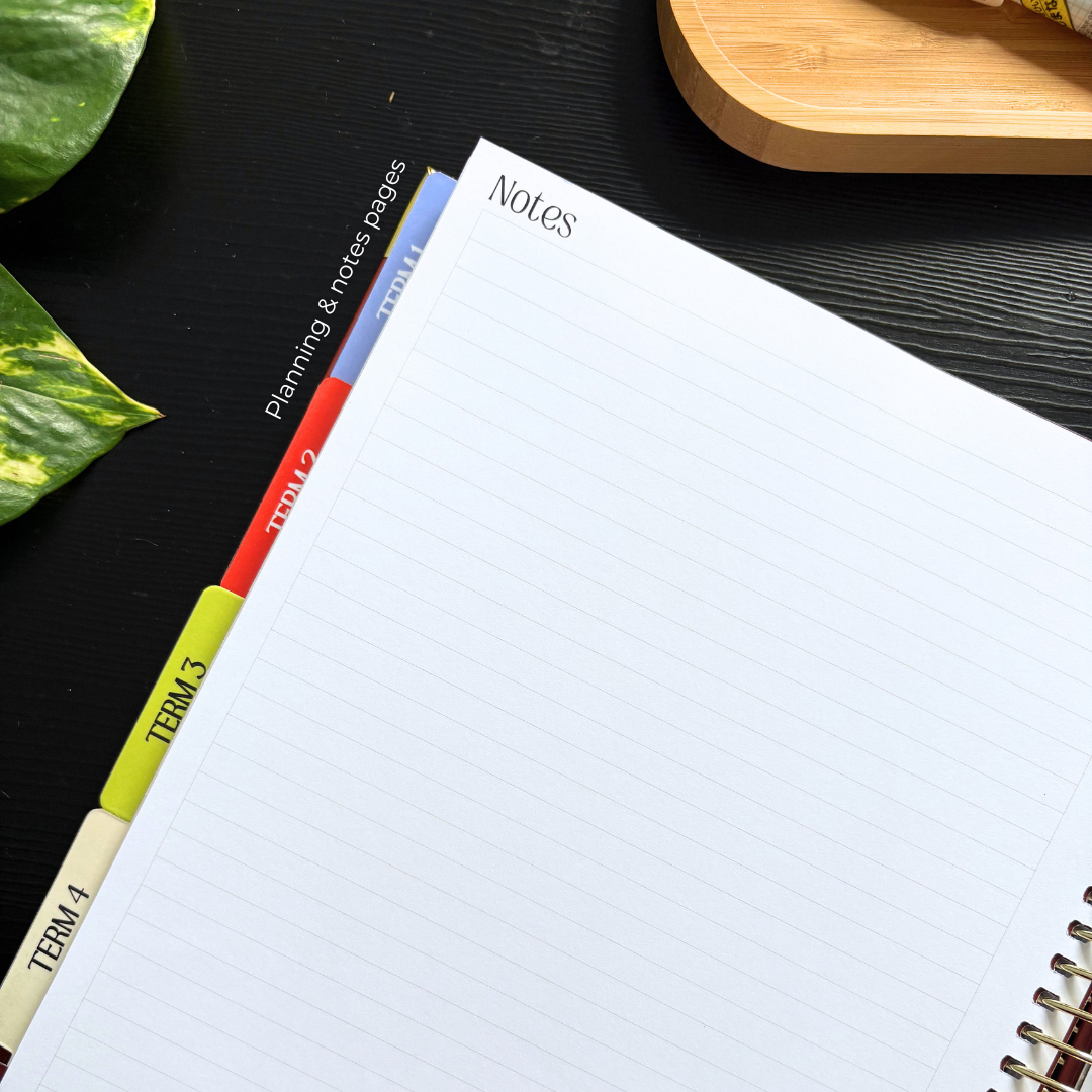 2027 Base Teacher Planner in Analogue