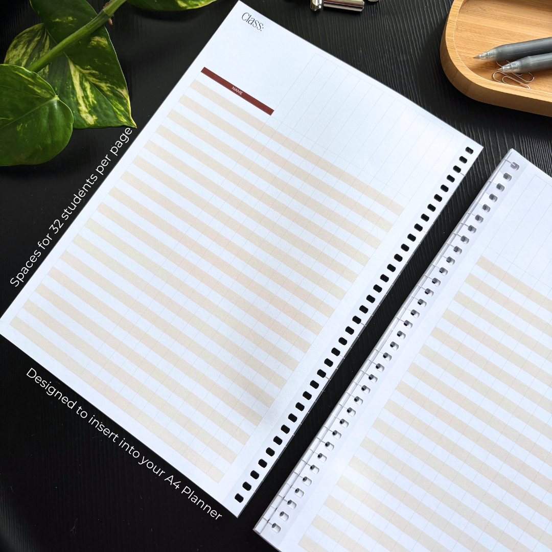 2027 A4 Assessment Record Pack