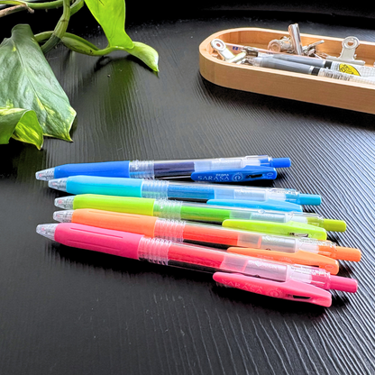 Zebra Coloured Pens in 0.5mm (set of 5)