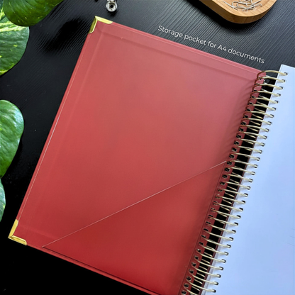 2027 Base Teacher Planner in Terracotta Theory