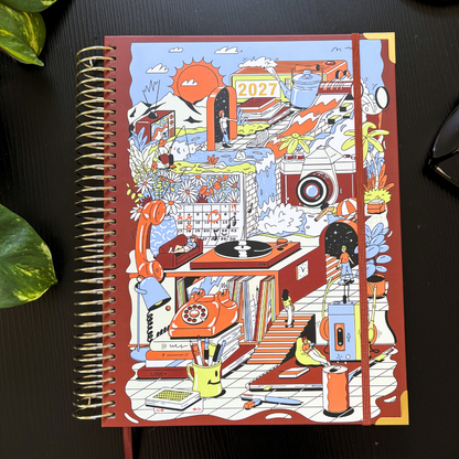 2027 Base Teacher Planner in Analogue