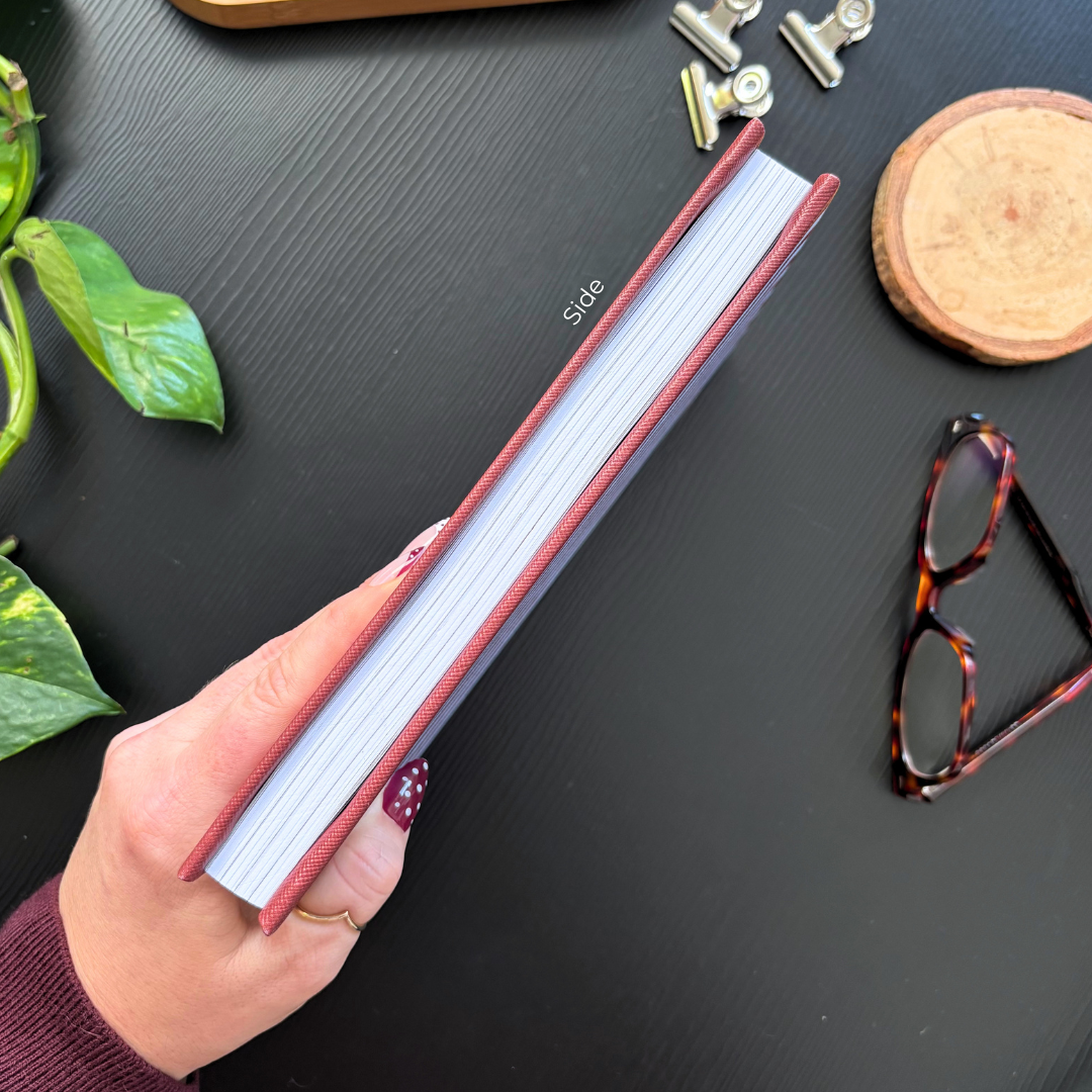 2027 A5 Terracotta Stripe Base Teacher Planner