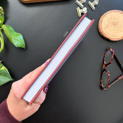 2027 A5 Terracotta Stripe Base Teacher Planner